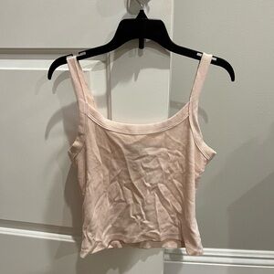 Light pink crop top